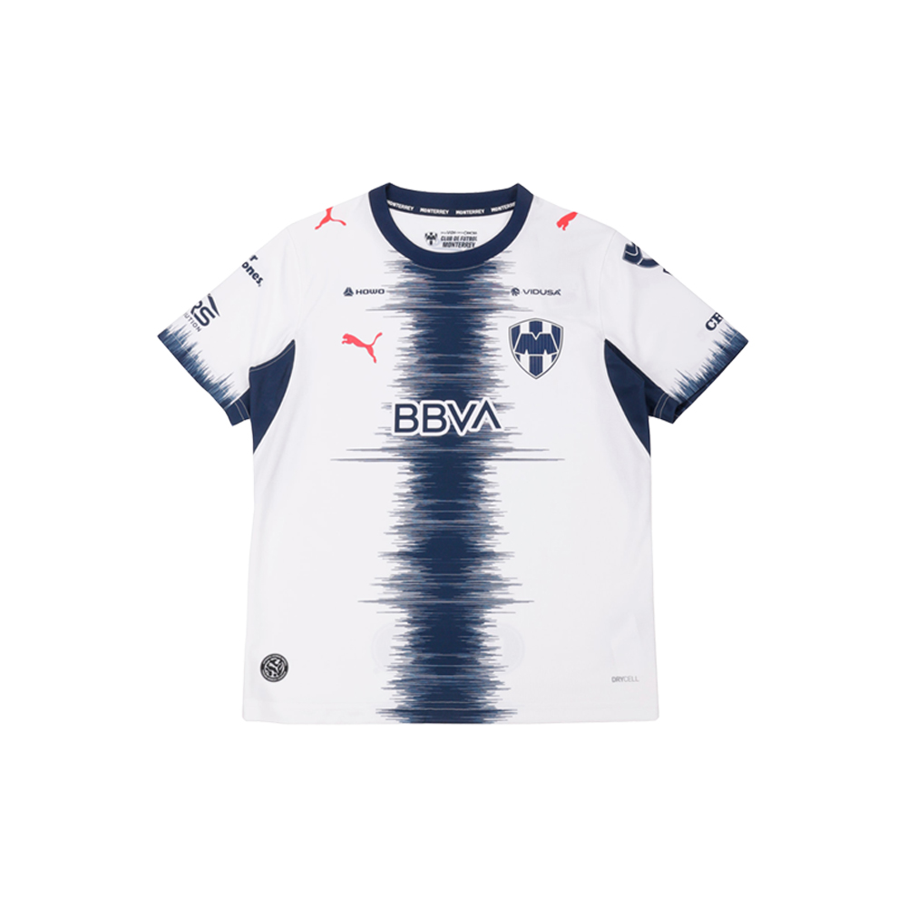 PUMA CF Monterrey Away 26/27 Estadio Toddlers' Soccer Jersey in White, Size 4T
