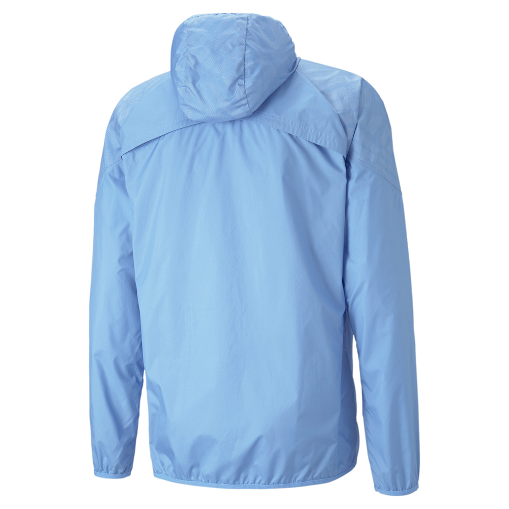 Puma Auf Warmup Full Zip Jacket Mens Blue Casual Athletic Outerwear 764008-01