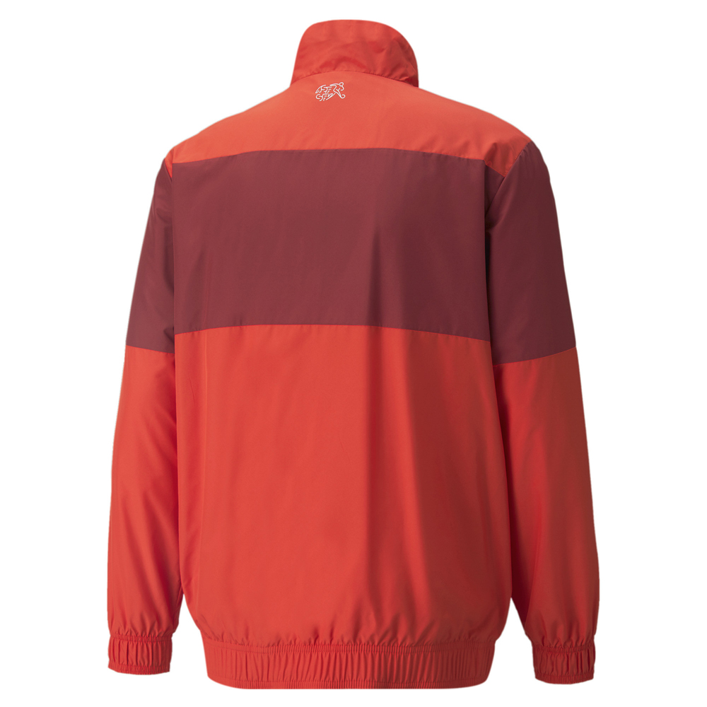 Puma Sfv Prematch Jkt Mens Red Casual Athletic Outerwear 764840-13