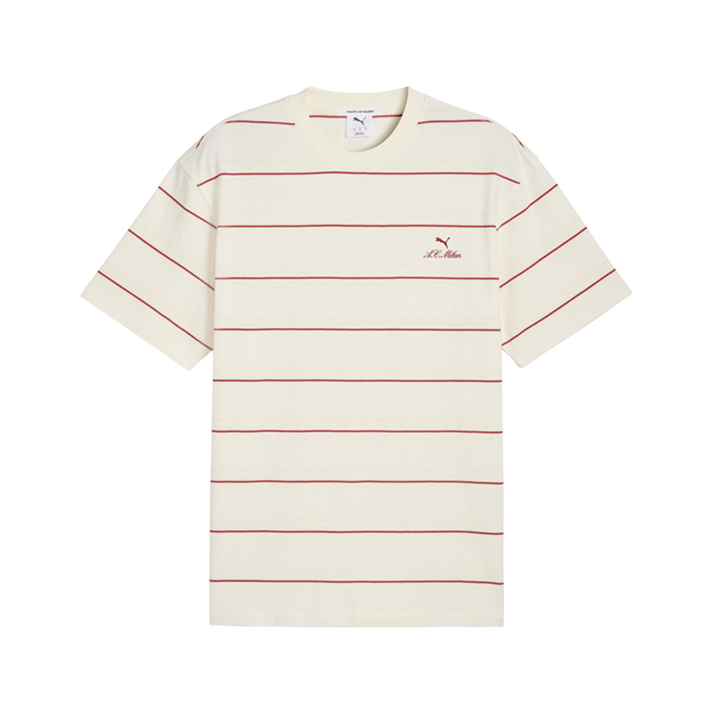 PUMA AC Milan MMQ Striped T-Shirt