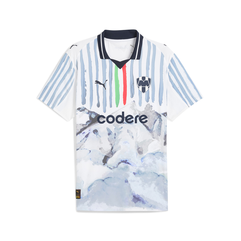 PUMA PUMA X KIDSUPER CF Monterrey Authentic Collared Short Sleeve Replica Jersey