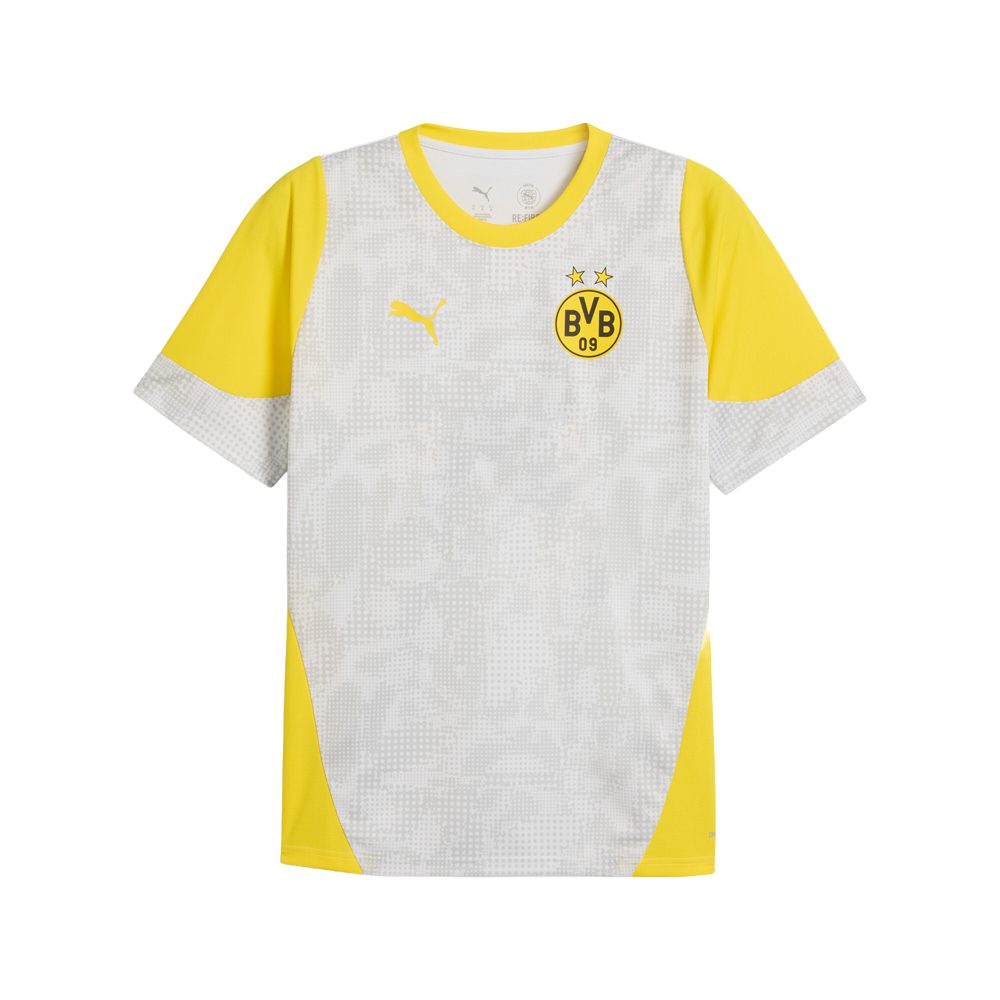 PUMA Borussia Dortmund Training Short Sleeve Soccer Jersey