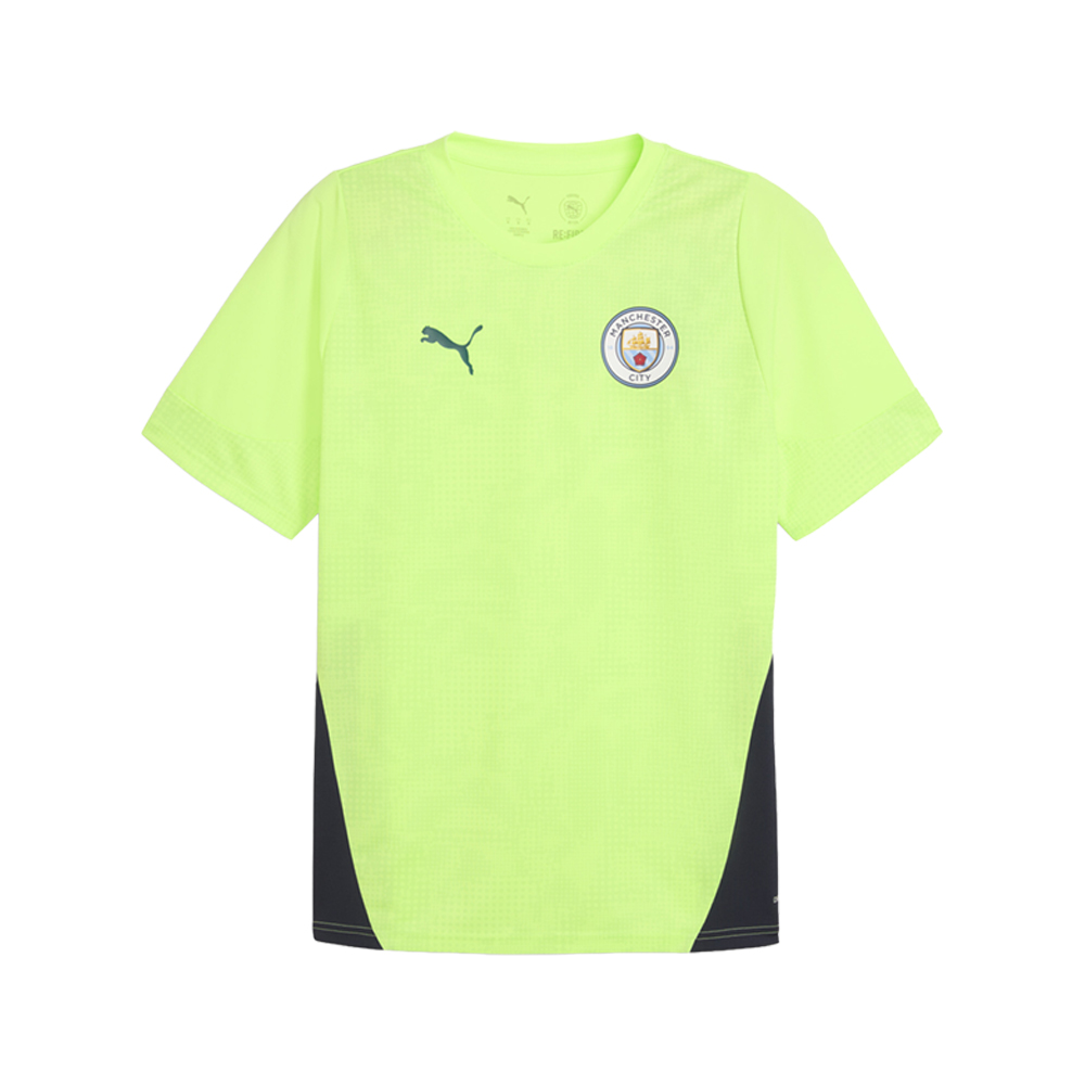 PUMA Manchester City Crew Neck Short Sleeve Training Soccer Jersey