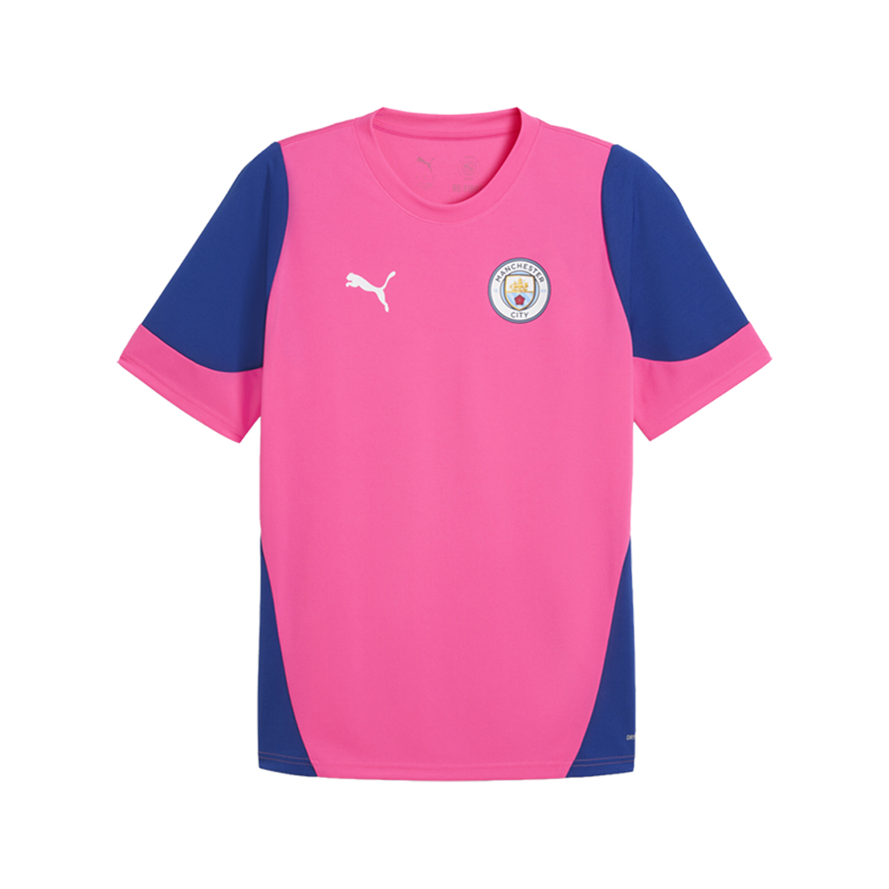 PUMA Manchester City Crew Neck Short Sleeve Training Soccer Jersey