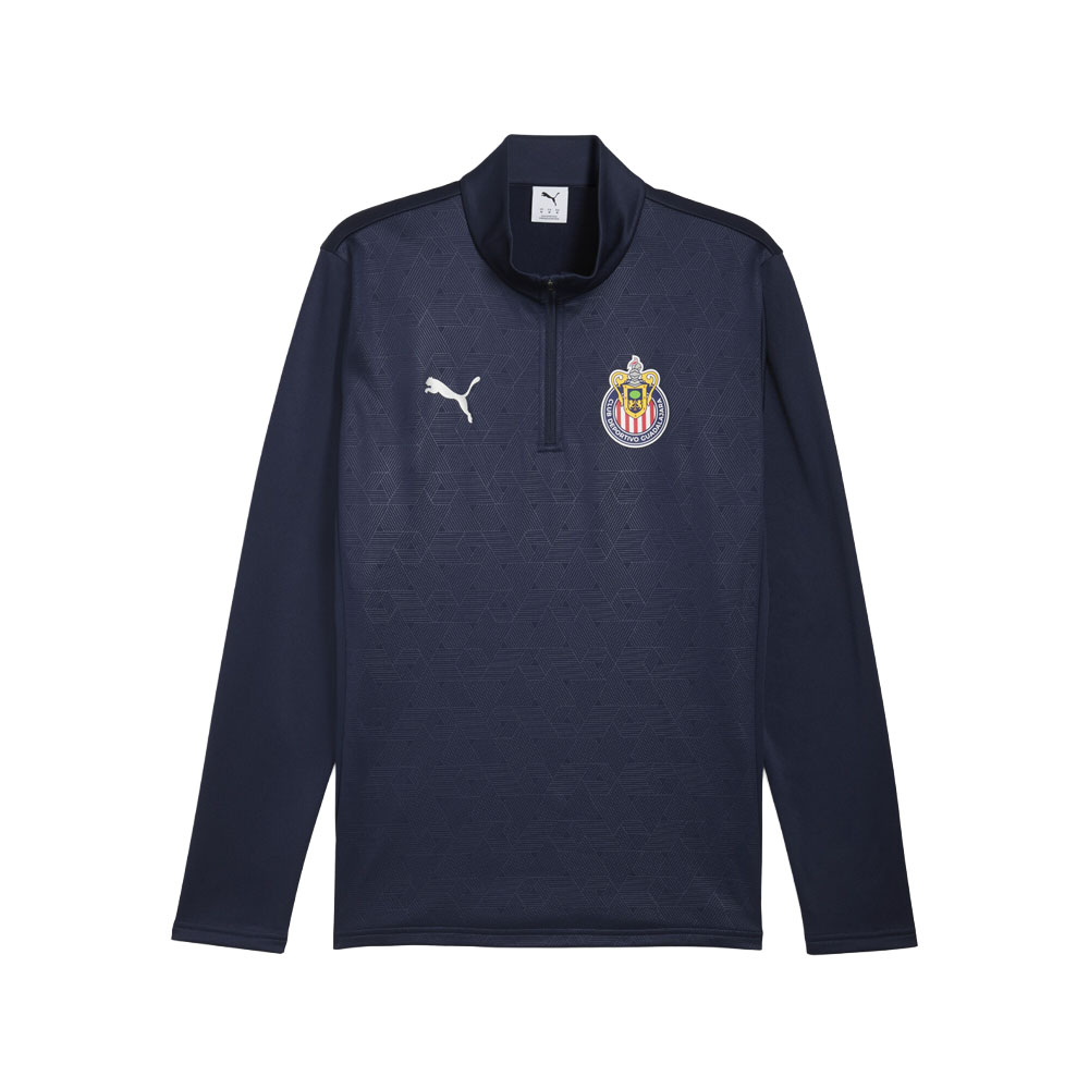 PUMA Chivas Training Warm Long Sleeve Quarter Zip Pullover