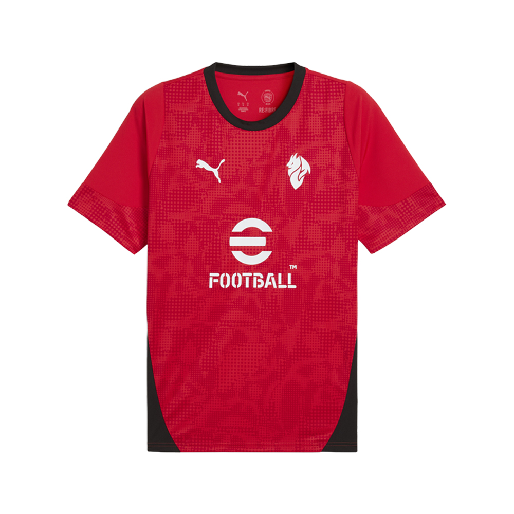 PUMA AC Milan Short Sleeve Soccer Training Jersey
