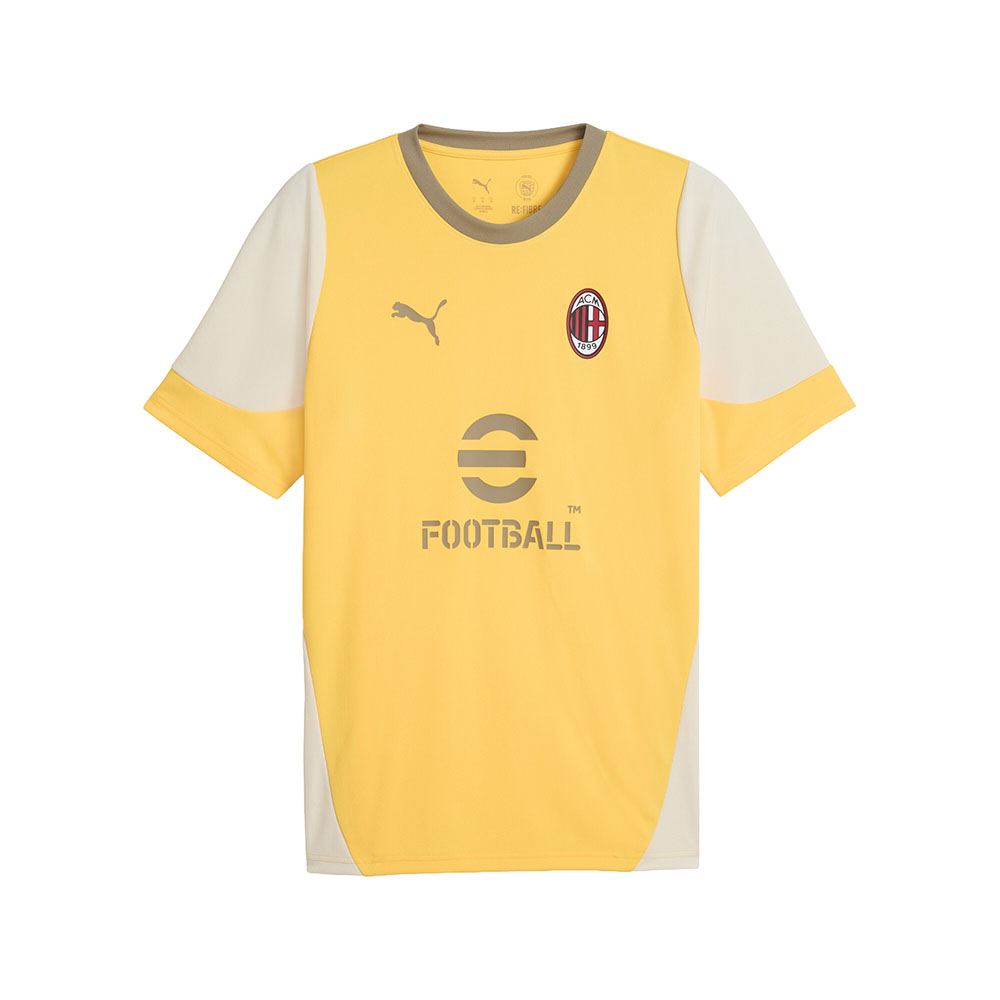 PUMA AC Milan Training Crew Neck Short Sleeve Soccer Jersey