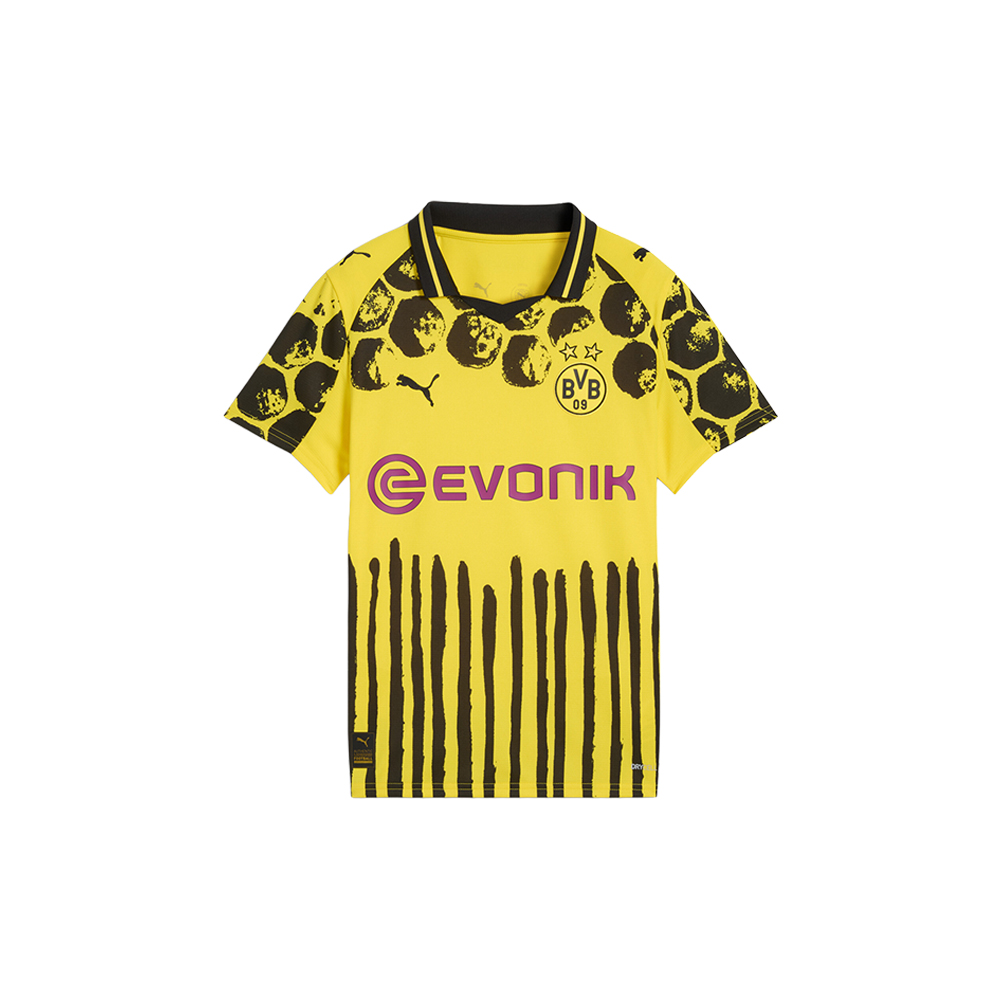 PUMA PUMA X KIDSUPER Borussia Dortmund Collared Short Sleeve Replica Jersey (Youth)