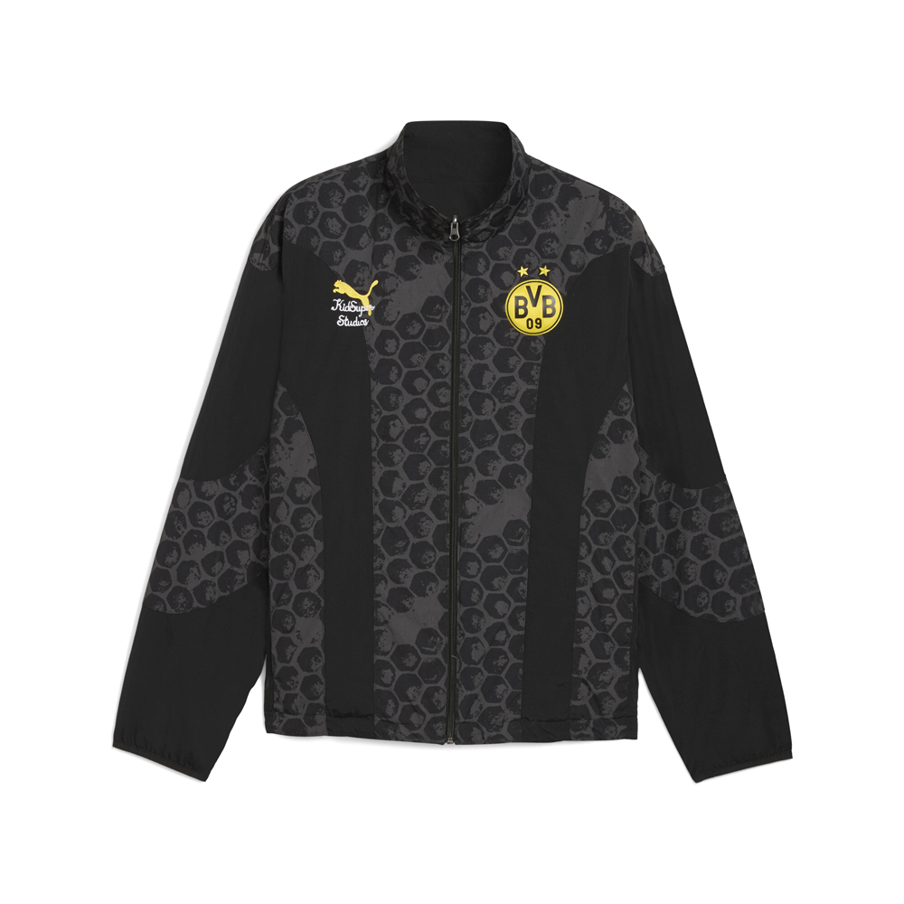 PUMA PUMA X KIDSUPER Borussia Dortmund Reversible Full Zip Jacket