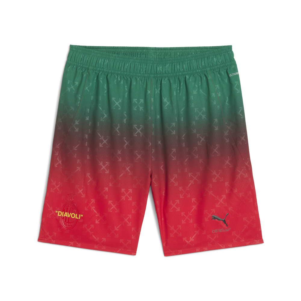 PUMA AC MILAN X OFF-WHITE Authentic Athletic Shorts