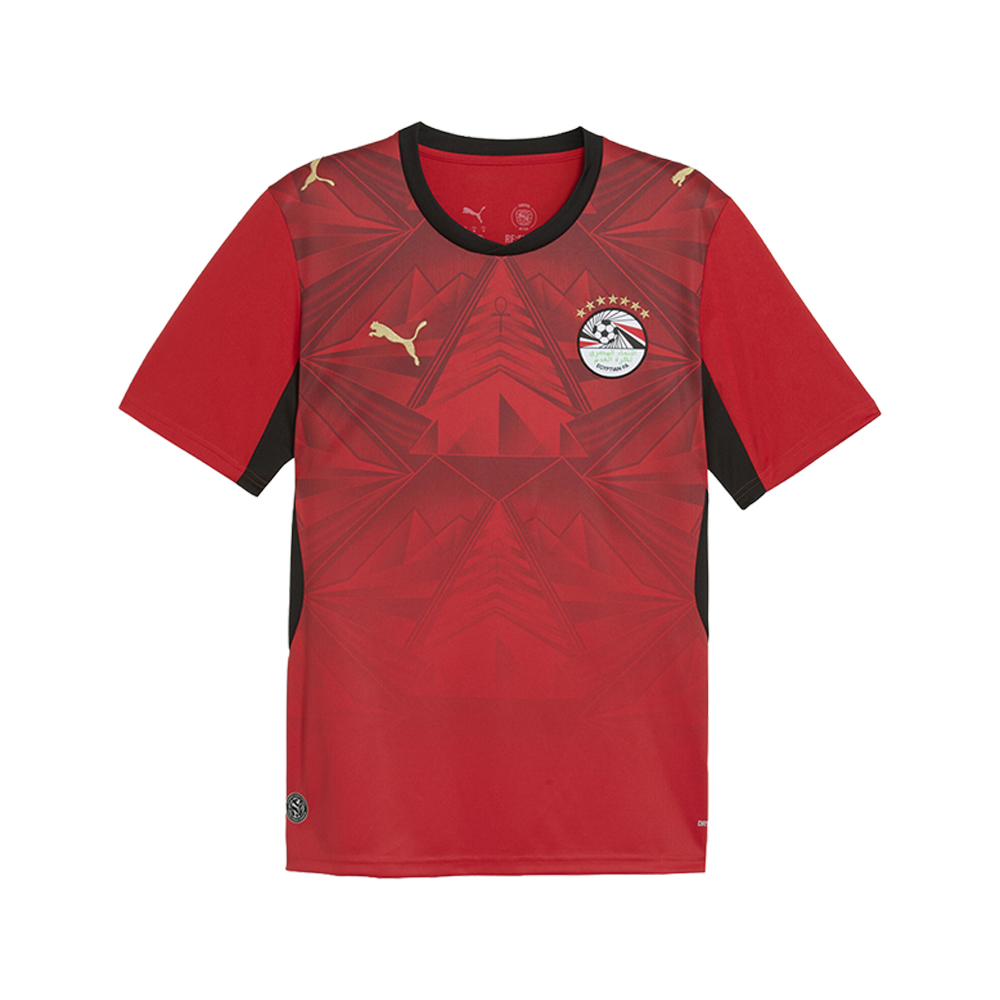 PUMA Egypt Home Crew Neck Short Sleeve Soccer Jersey
