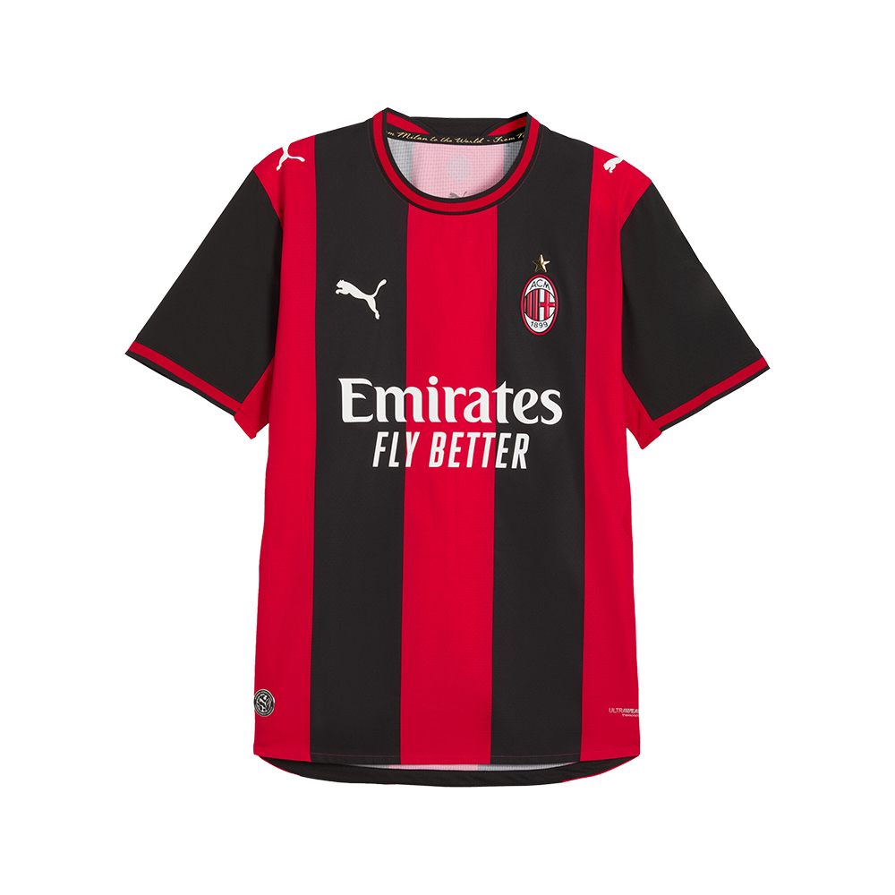 PUMA AC Milan Home Authentic Soccer Jersey