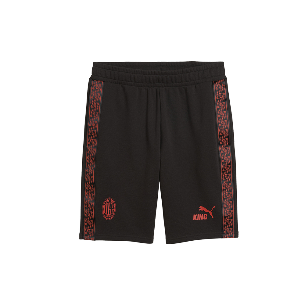 PUMA AC Milan KING Men's Soccer Shorts in Black, Size L