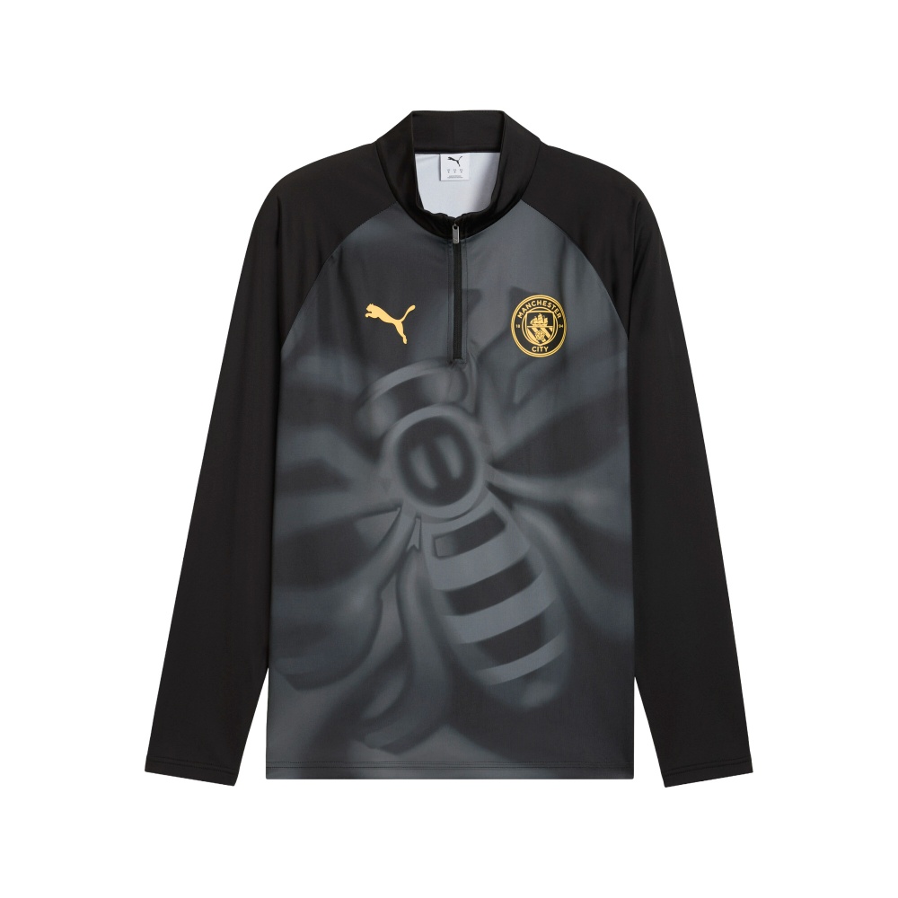 PUMA Manchester City FC Warm Up Quarter Zip Top