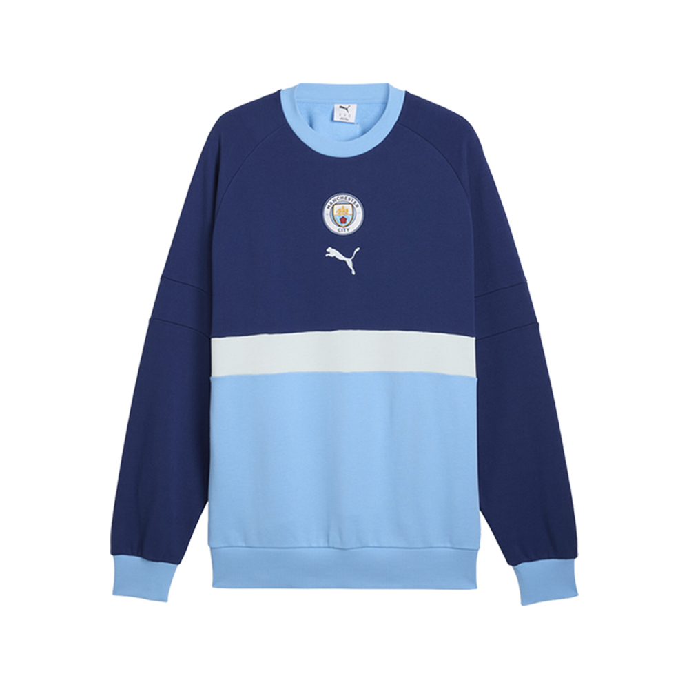 PUMA Manchester City ftblCulture Relaxed Crew Sweatshirt