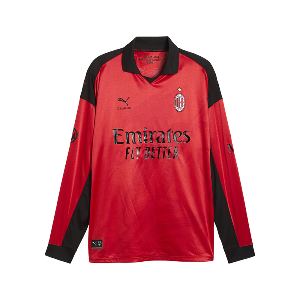 趣味・スポーツ・実用 AC Milan heroes PUMA Ac Milan X Slam Jam Limited Edition Long Sleeve Jersey Mens