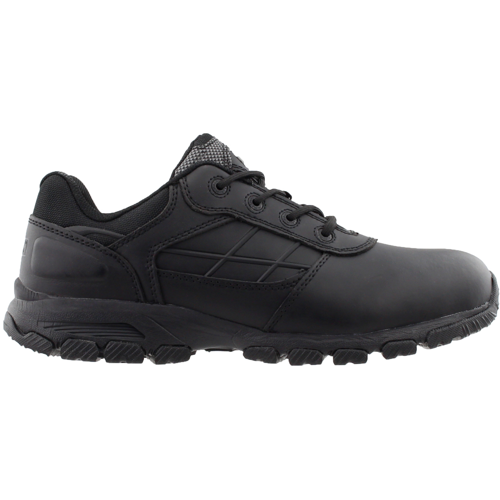 Magnum Magnum Response III Low Black Mens Lace Up Work & Safety | Shoe Bacca