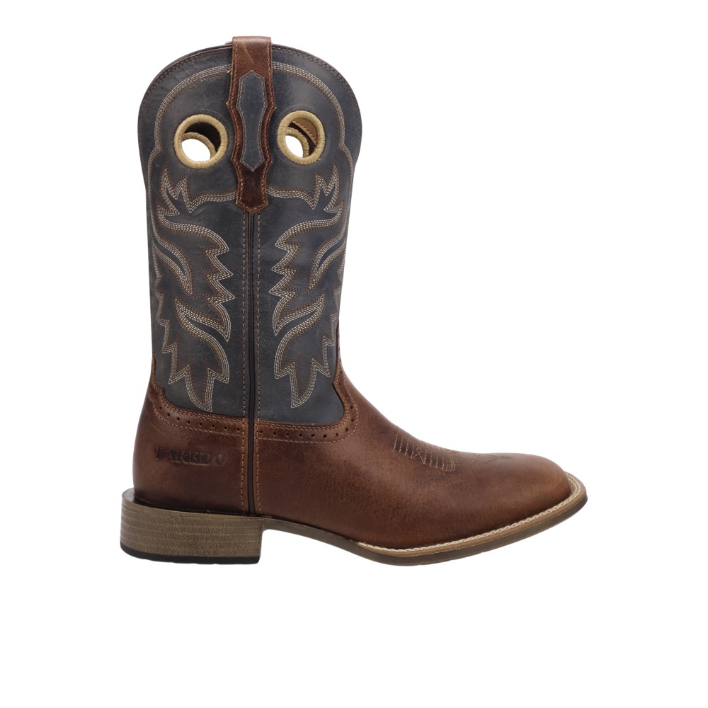 Laredo Dyers Square Toe Pull On Cowboy Boot