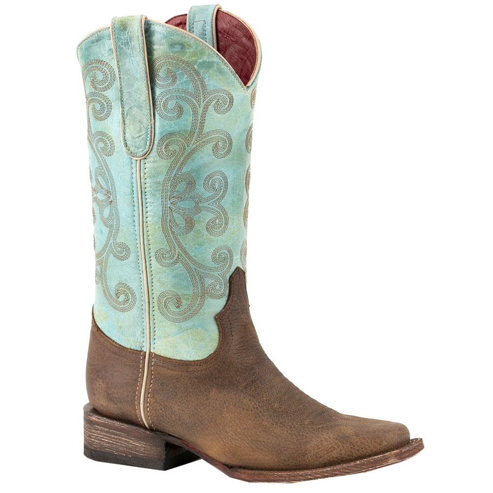 square toe cowboy boots under $100