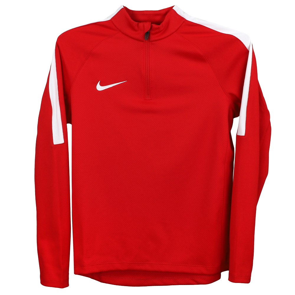 Dios Pastor muerte Shop Red Mens Nike Dry Academy SQD17 Drill Long Sleeve Top