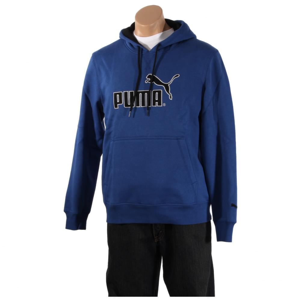 mens blue puma hoodie