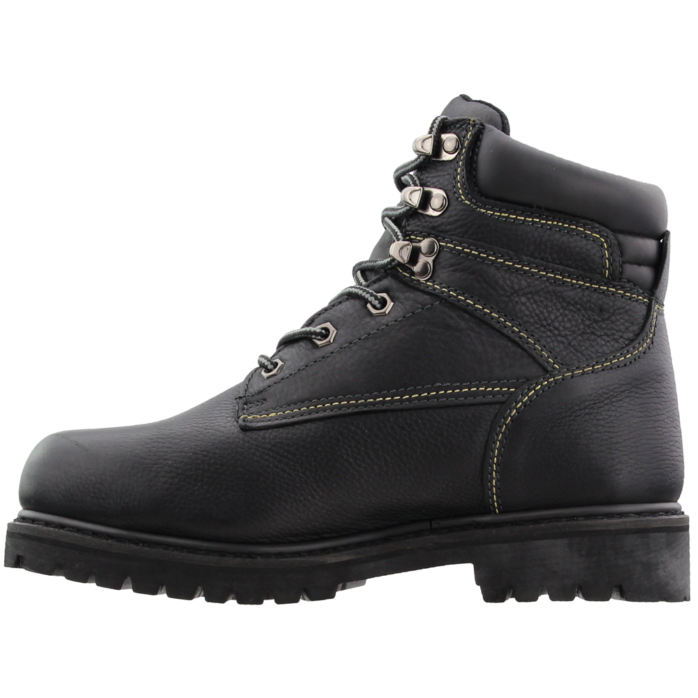 black mechanic boots
