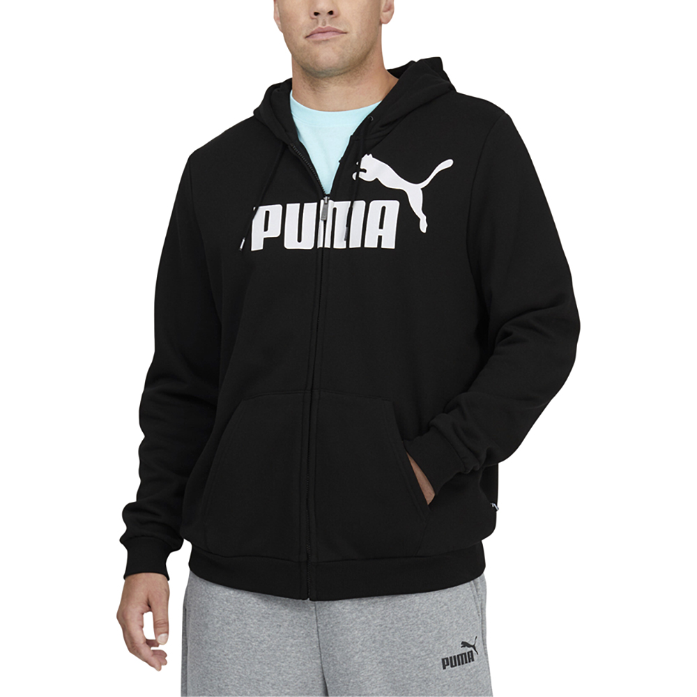 PUMA Ess+ Tape Hoodie FL, Sudore Men's, Black, XL : : Moda