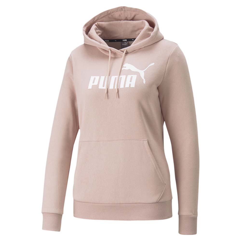 puma women's essentials logo hoodie