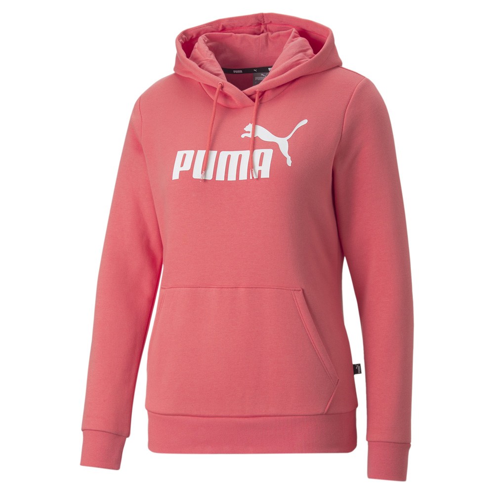 Puma Ess Logo Pullover Hoodie Womens Pink Casual Outerwear 846861-35 | eBay
