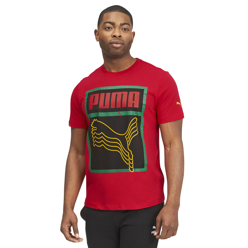 puma black history month shirt