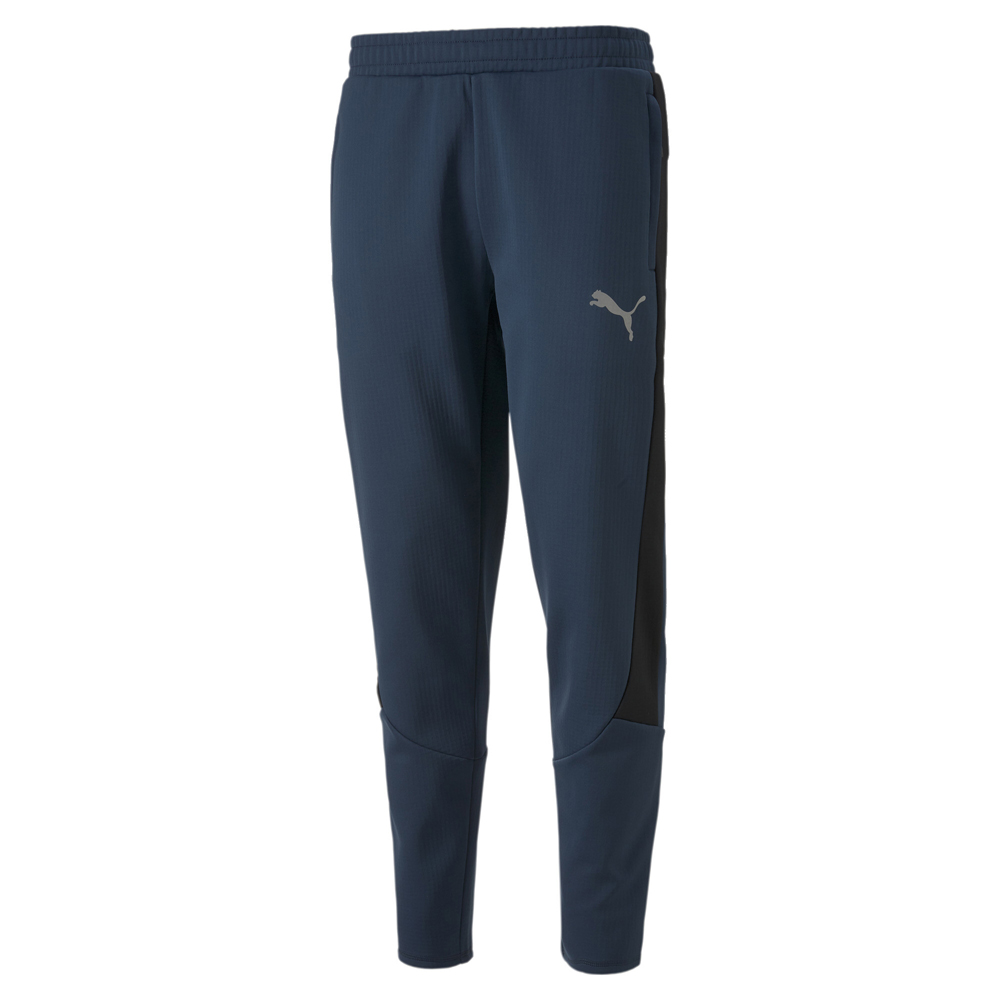 Puma Evostripe Warm Drawstring Pants Mens Blue Casual Athletic