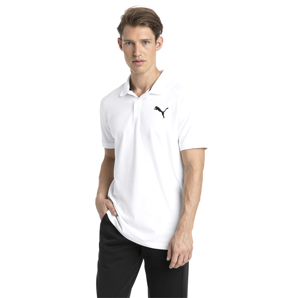 puma men's essentials jersey polo