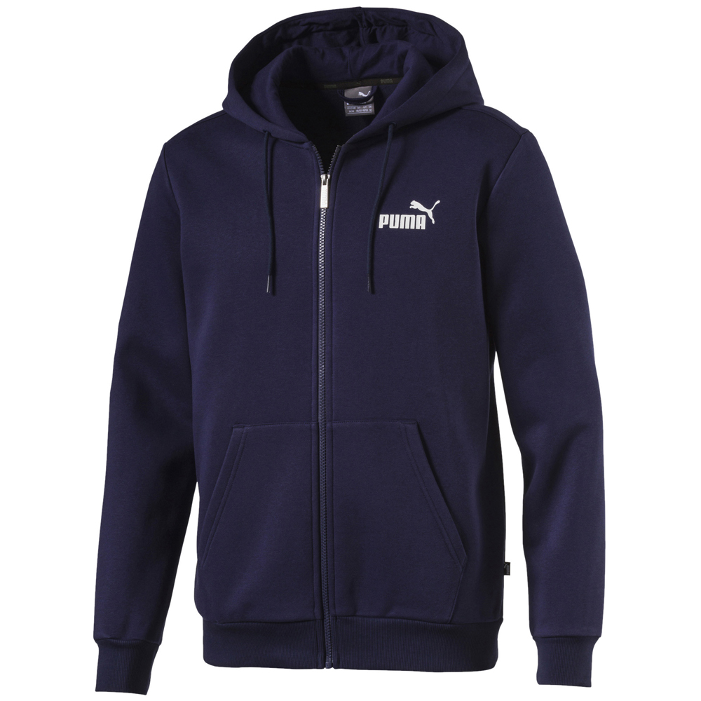 puma fleece hooded shirts & tops