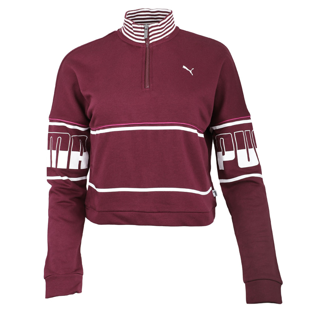 puma rebel half zip