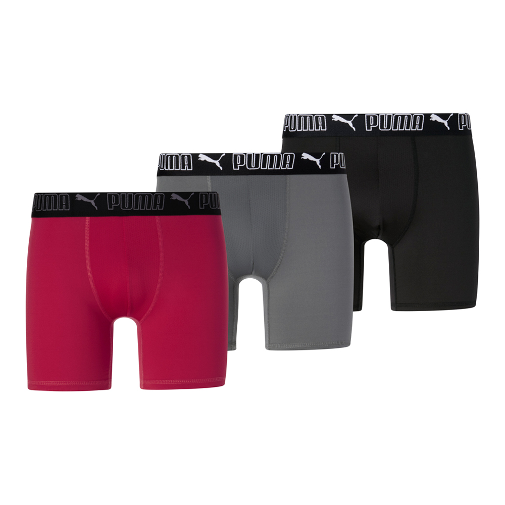 Тренировочные боксерские трусы Puma 3Pk Мужские Размер M 85838104