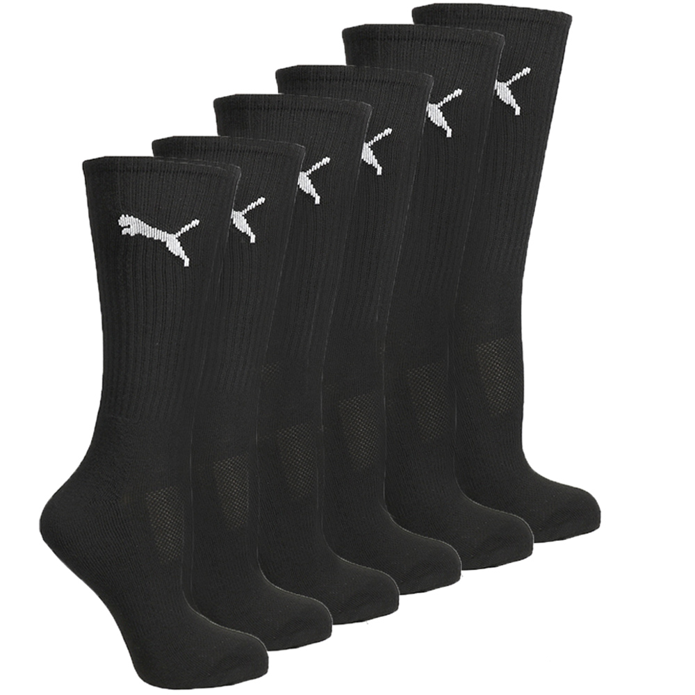 Puma Half Terry 6 Pack Crew Socks Мужские носки размера 10-13 85918701