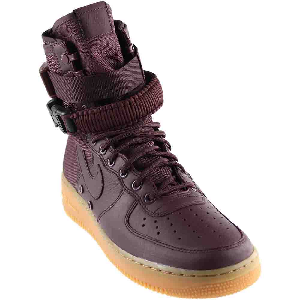 nike sf air force 1 burgundy