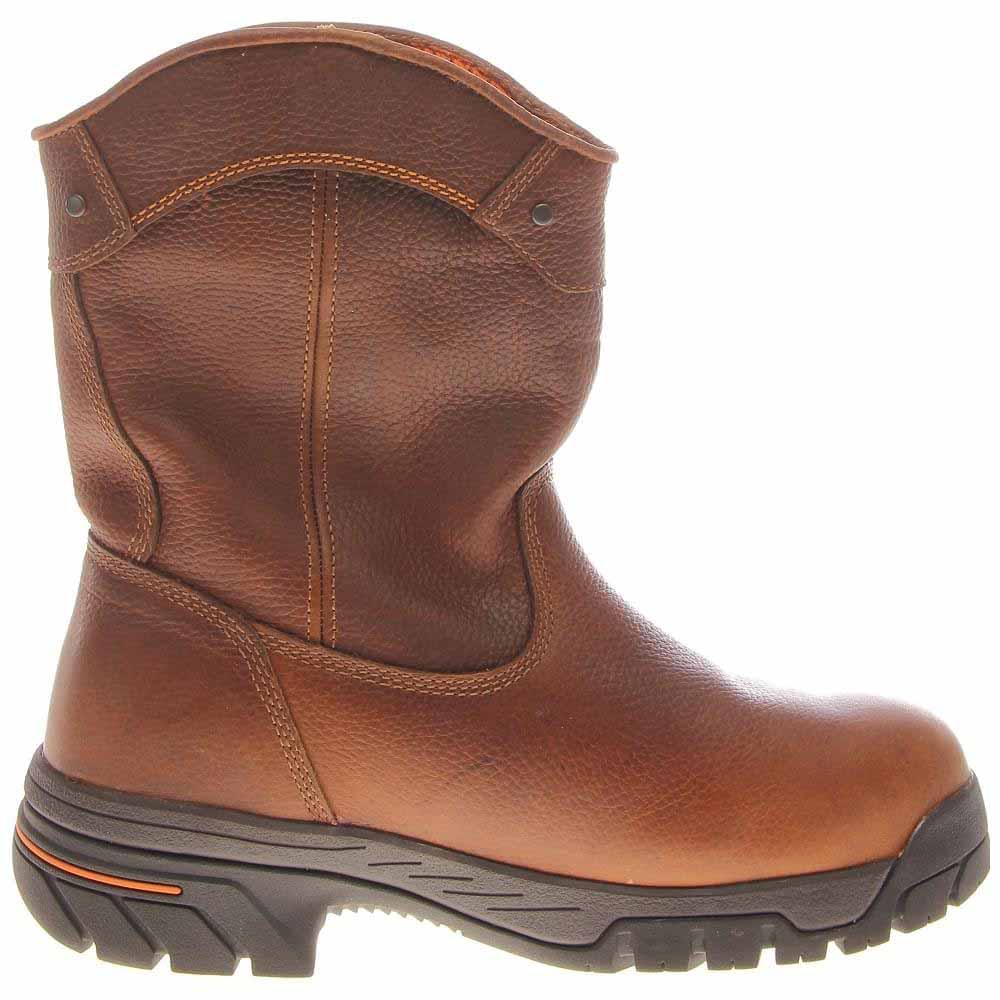 Timberland Pro Helix Wellington Composite Toe Work Boots Tan Mens Wellington Work Safety