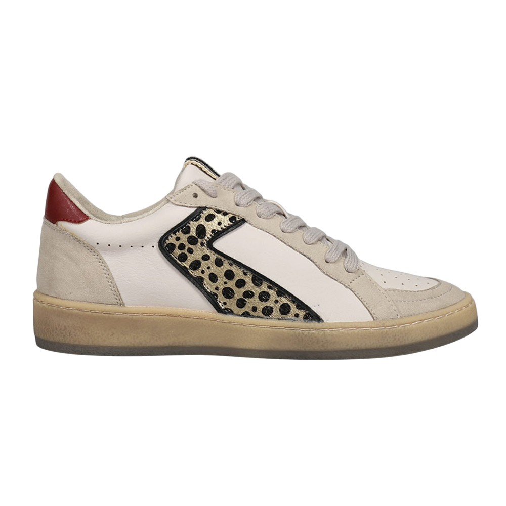 Shu Shop Salma Leopard Print Lace Up Sneakers