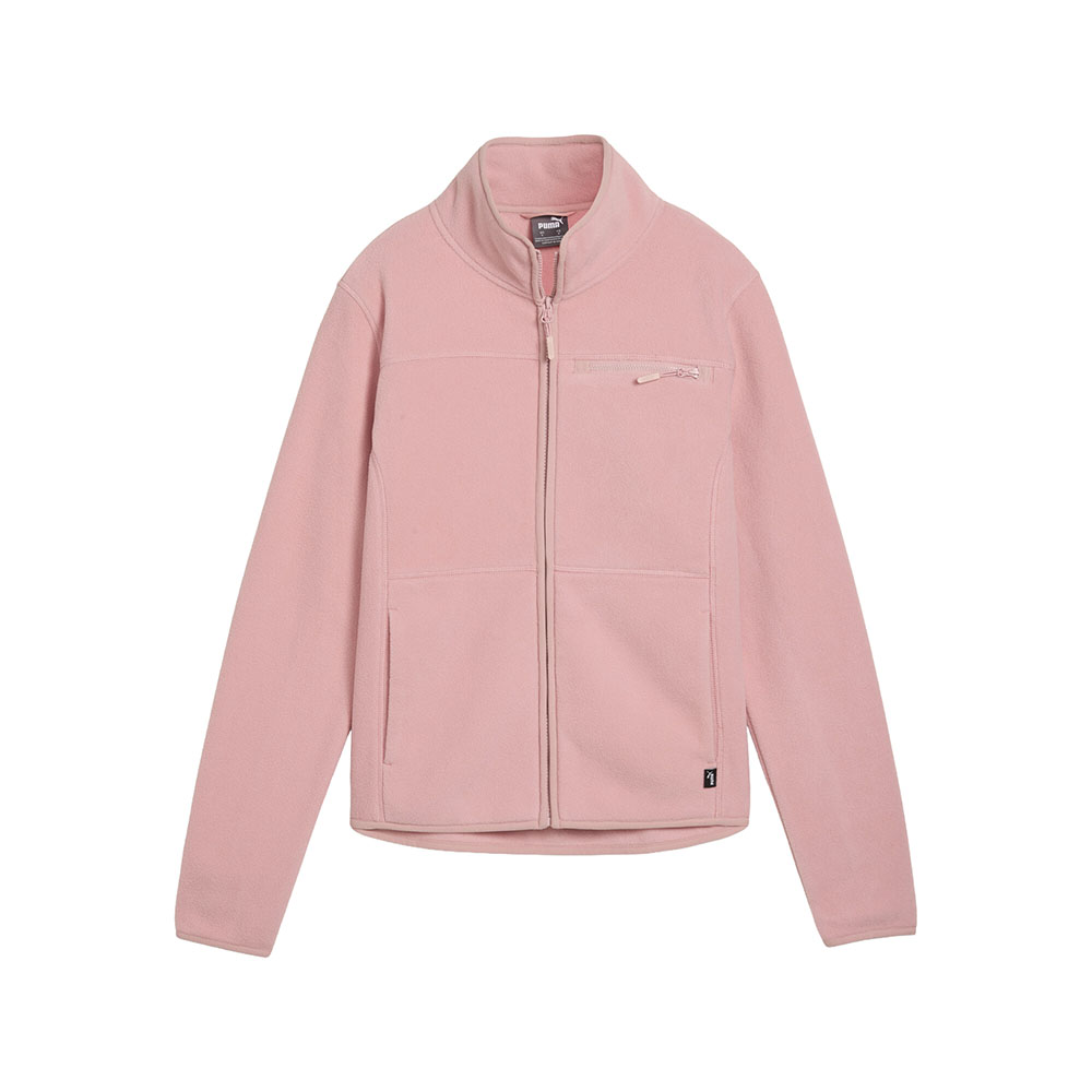PUMA Polar Fleece Women's Fleece Insulated Jacket in Pink, Size L