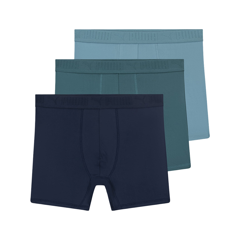 PUMA Ultra Soft Boxers Men (3-Pack) in Assorted Colours, Size S