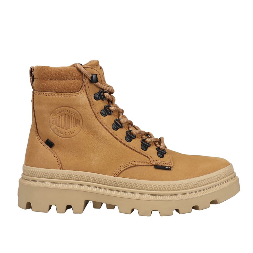 b＊e Palladium Pallatrooper Round Toe Hiker Zippered Booties Womens