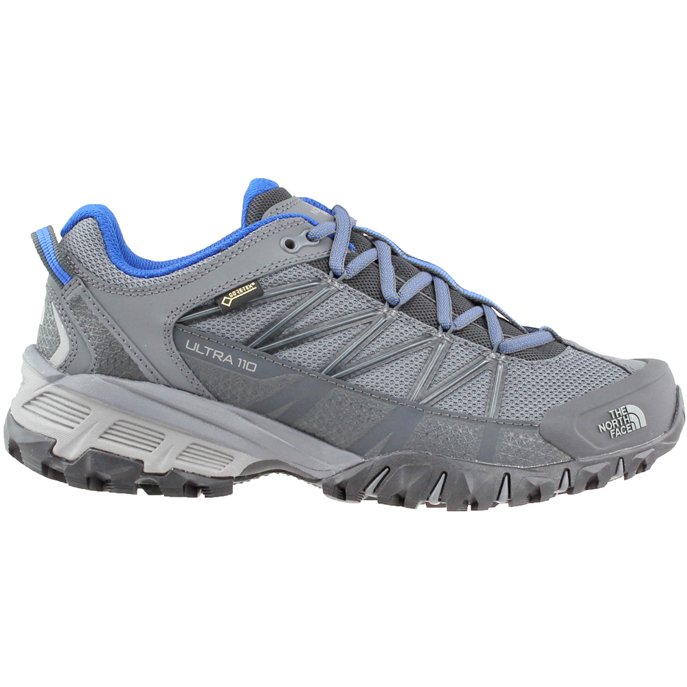 The North Face Ultra 110 Gtx Grey Mens Lace Up Athletic