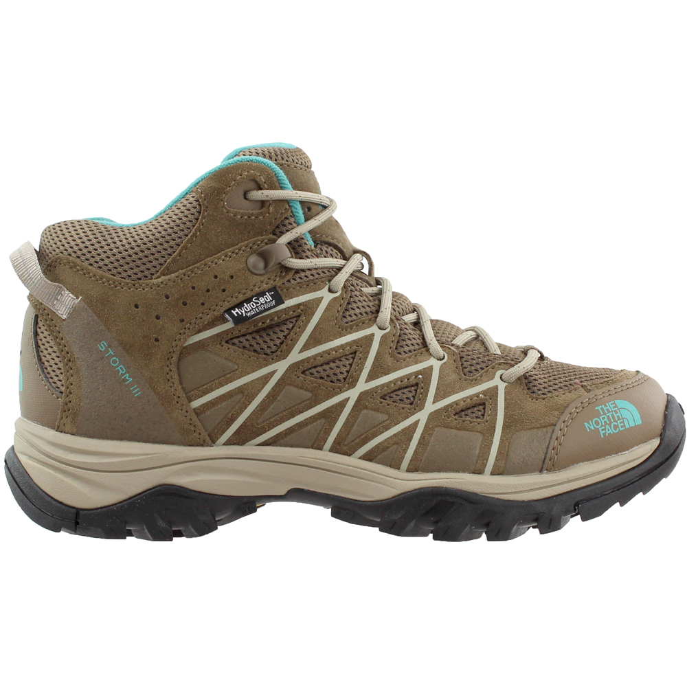 The North Face Storm Iii Mid Waterproof Hiking Boots Brown Womens Hiker Athletic