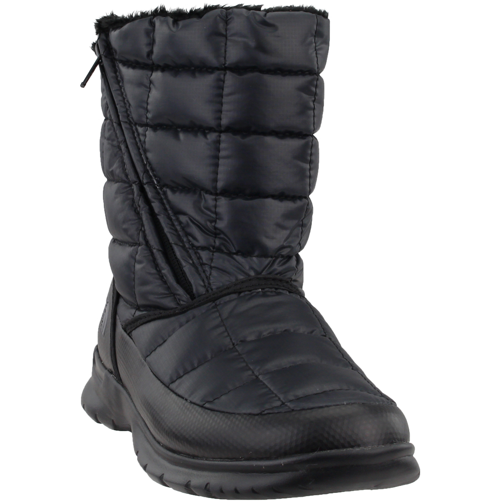 thermoball microbaffle bootie zip