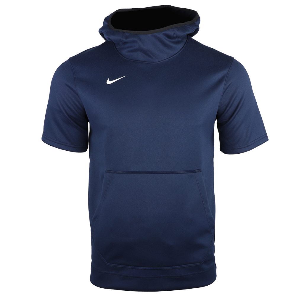 nike spotlight short sleeve pullover hoodie