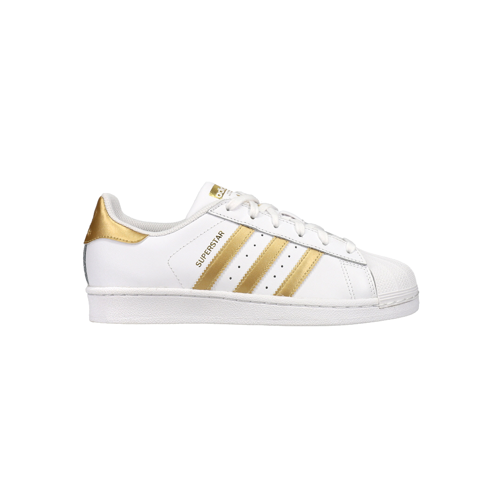 adidas superstar gold white