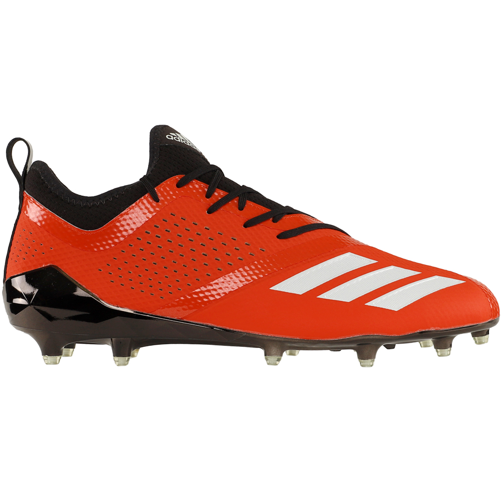 adidas football cleats orange and black