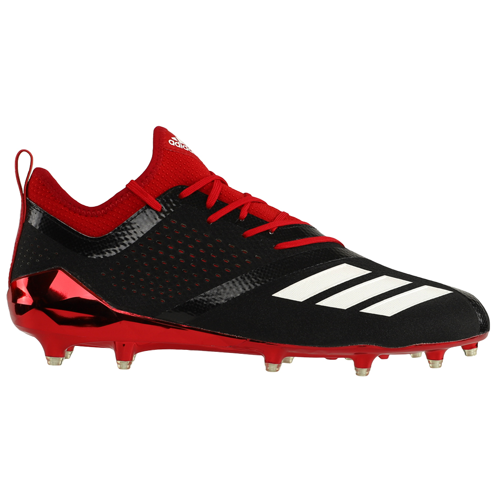 Adidas football cleats white and red