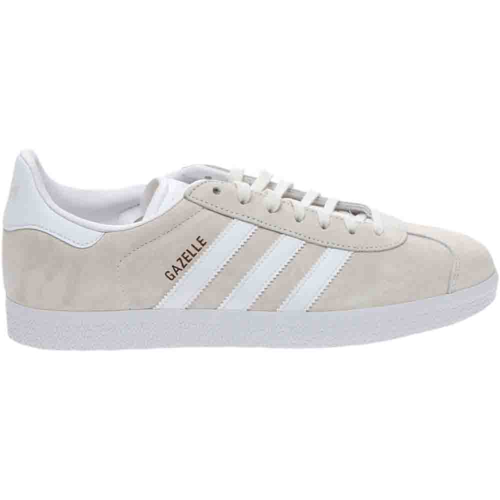 adidas Gazelle Lace Up Sneakers Beige Womens Lace Up Sneakers العاب مع الاصدقاء